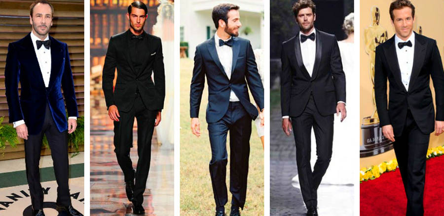 phong cách thời trang black tie- trousers - elle man