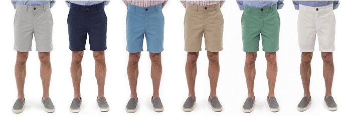 Cách phối quần áo: Shorts for short men