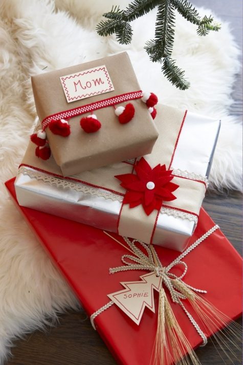Ý tưởng quà Giáng Sinh dành tặng người thân: gói quà