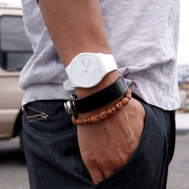 đồng hồ nam Swatch - elle man