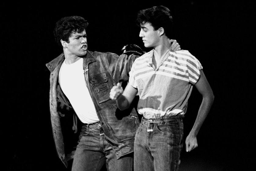Cặp bài trùng George Michael và Andrew Ridgeley của Wham! lần đầu xuất hiện trước công chúng trên truyền hình Mỹ vào ngày 12/11/1982.