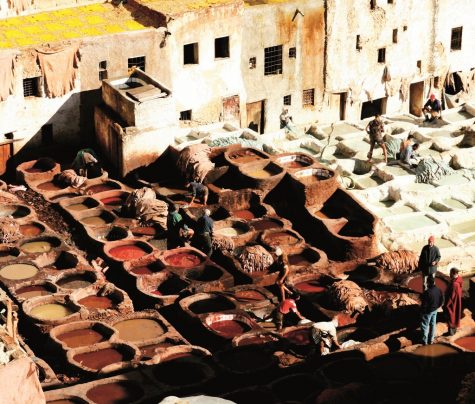 Những bể thuộc da, nhuộm màu da nổi tiếng của phố cổ Fez
