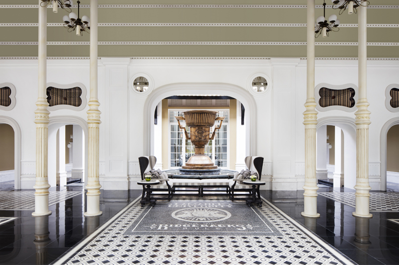 khu vực check-in của resort - elle man