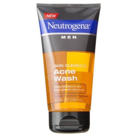 chăm sóc da, Neutrogena Men Skin Clearing Acne Wash - elle man