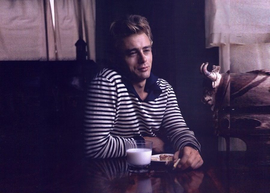 James Dean, breton shirt - elleman 1