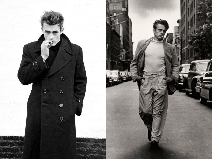 James Dean, long overcoat - elleman 5