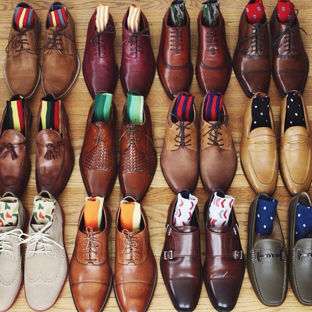 tu quan áo - shoes collection - elle man