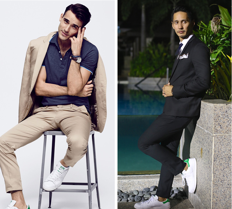 tu quan áo - stan smith & smart-casual & smart - elle man