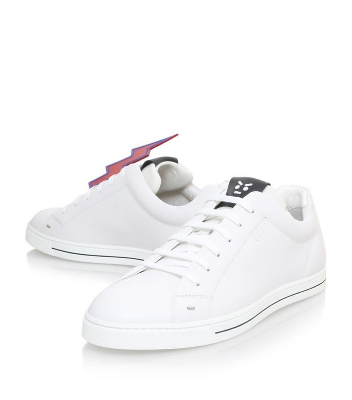 giay the thao nam - Fendi Lightning Tennis Sneakers - elle man 10