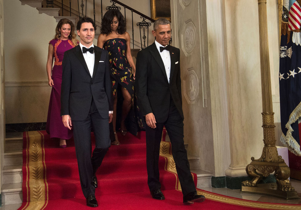 Sự đồng điệu giữa cựu Tổng thống Obama và Thủ tướng Canada gây sốt