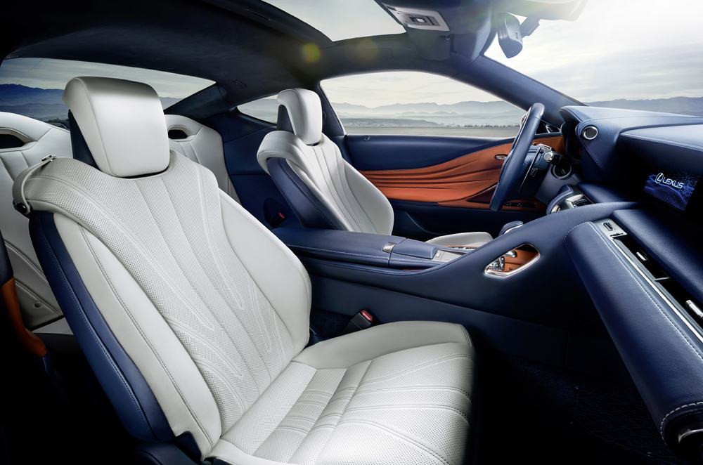 xe hoi dep - Lexus LC - elle man 4