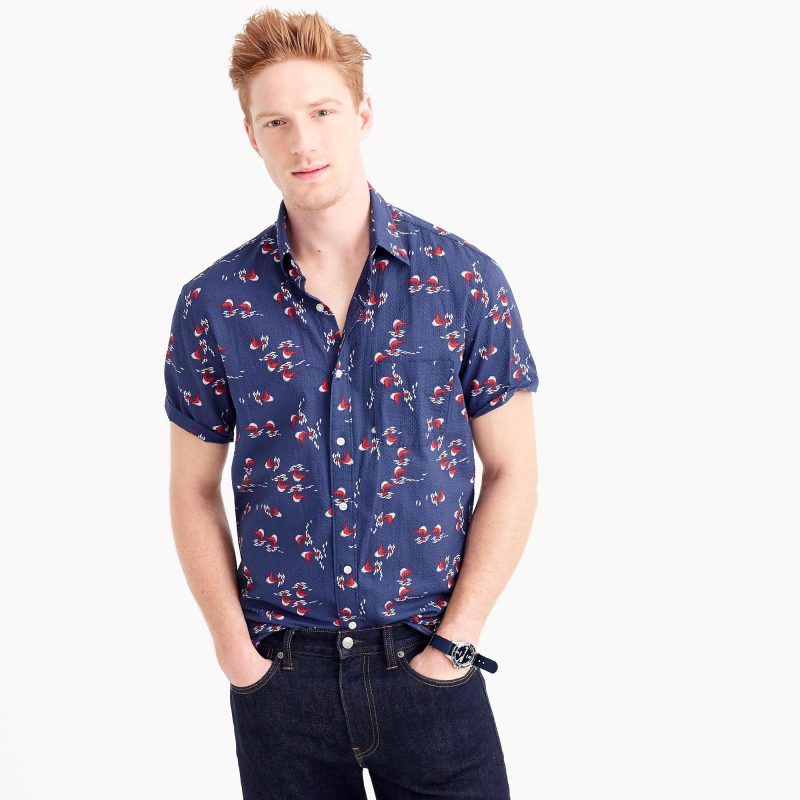 ao so mi nam co cuba - J.Crew - elle man 1