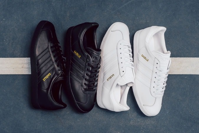 adidas Originals Gazelle Leather Premium ‘Black’ - giay the thao dep 2017 - elle man