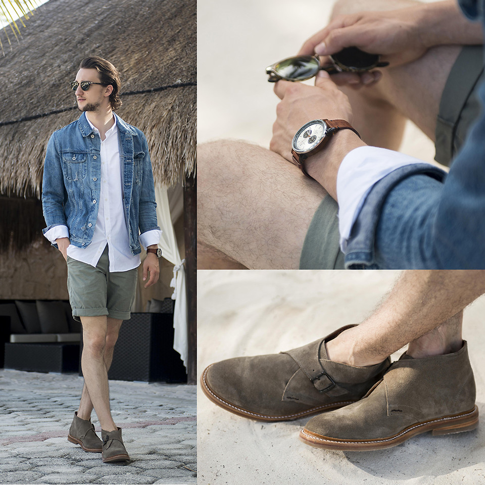 ELLE Man Style Calendar Năng động cùng quần shorts nam ngày Hè 4