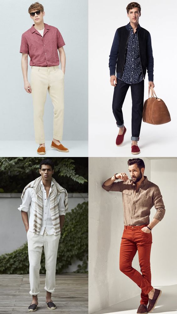 ELLE Man Style Calendar Chuyển mùa cùng giày Espadrilles 3