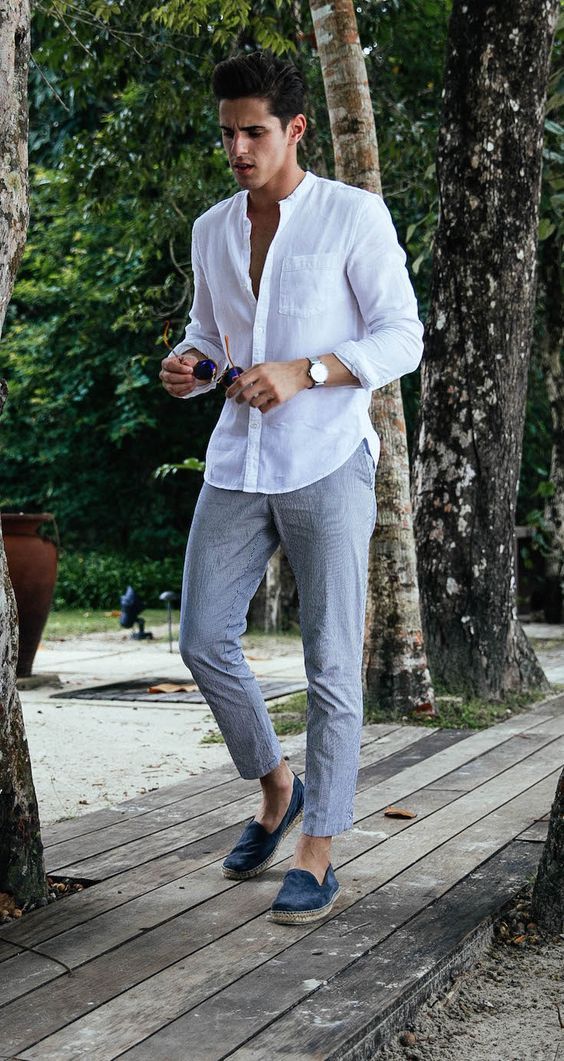 ELLE Man Style Calendar Chuyển mùa cùng giày Espadrilles 6