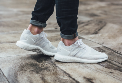 giay the thao all-white - white y-3 pure boost - elle man 1