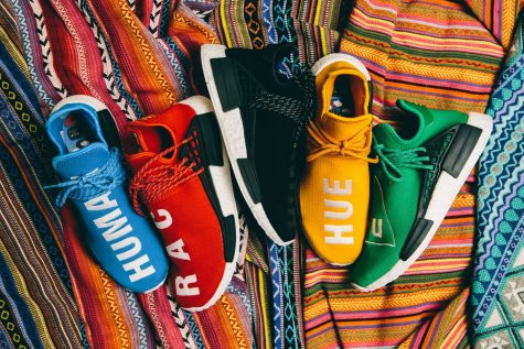 giay the thao pharrell williams Pharrell x adidas Originals NMD “Human Race” (2016) - elle man 1