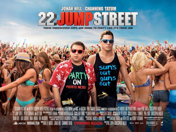 2 nam diễn viên cùng là vai chính bộ phim 22 Jump Street và 21 Jump Street (Ảnh: Pinterest)