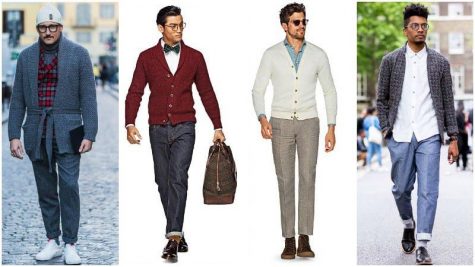 Cách phối hợp với áo khoác cardigan mà vẫn trông thật trẻ trung