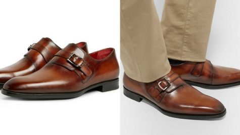 thoi trang nam - giay monkstrap Berluti - elle man 1.1