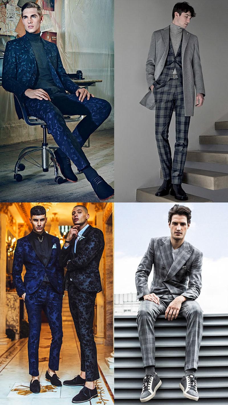 Làm thế nào để mặc những bộ suits nam hoạ tiết để trông không lố lăng?