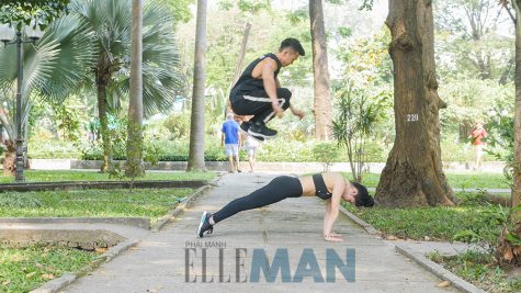 bai tap the duc cap doi mua valentine 2018 - crocodile crawl & squat - elle man 3