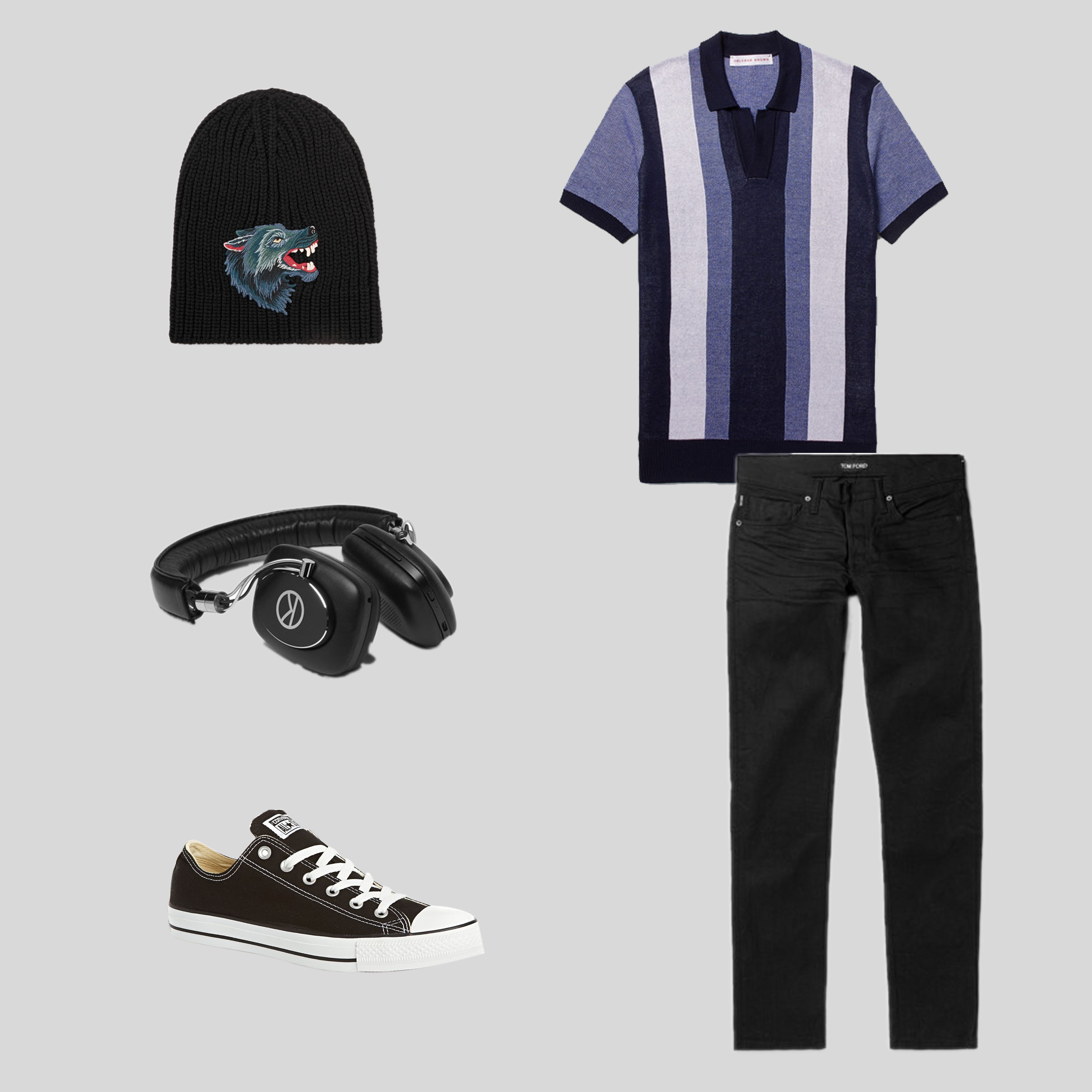 ELLE Man Style Calendar phối chuẩn với họa tiết kẻ sọc (19 – 2822017) (3)