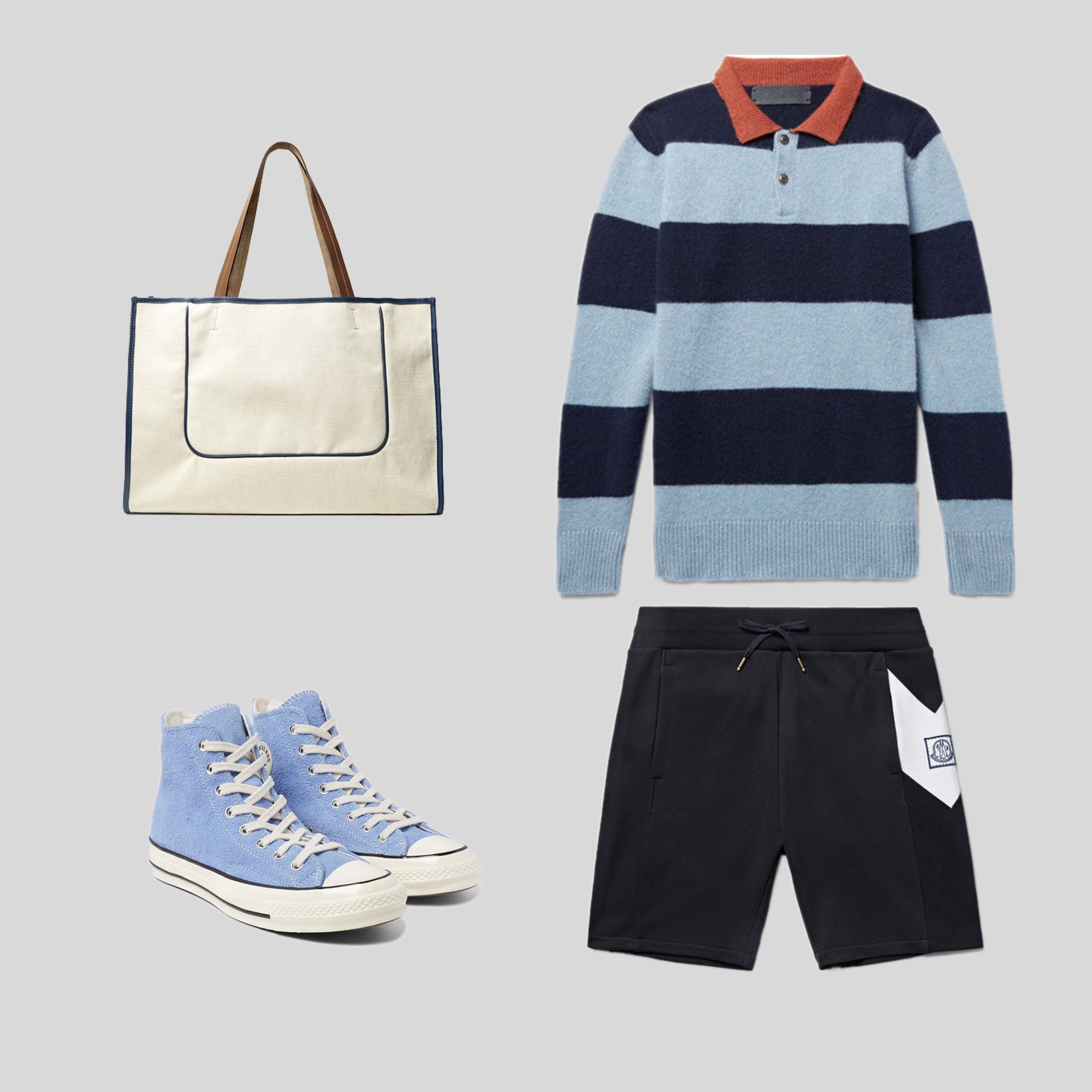 ELLE Man Style Calendar phối chuẩn với họa tiết kẻ sọc (19 – 2822017) (5)