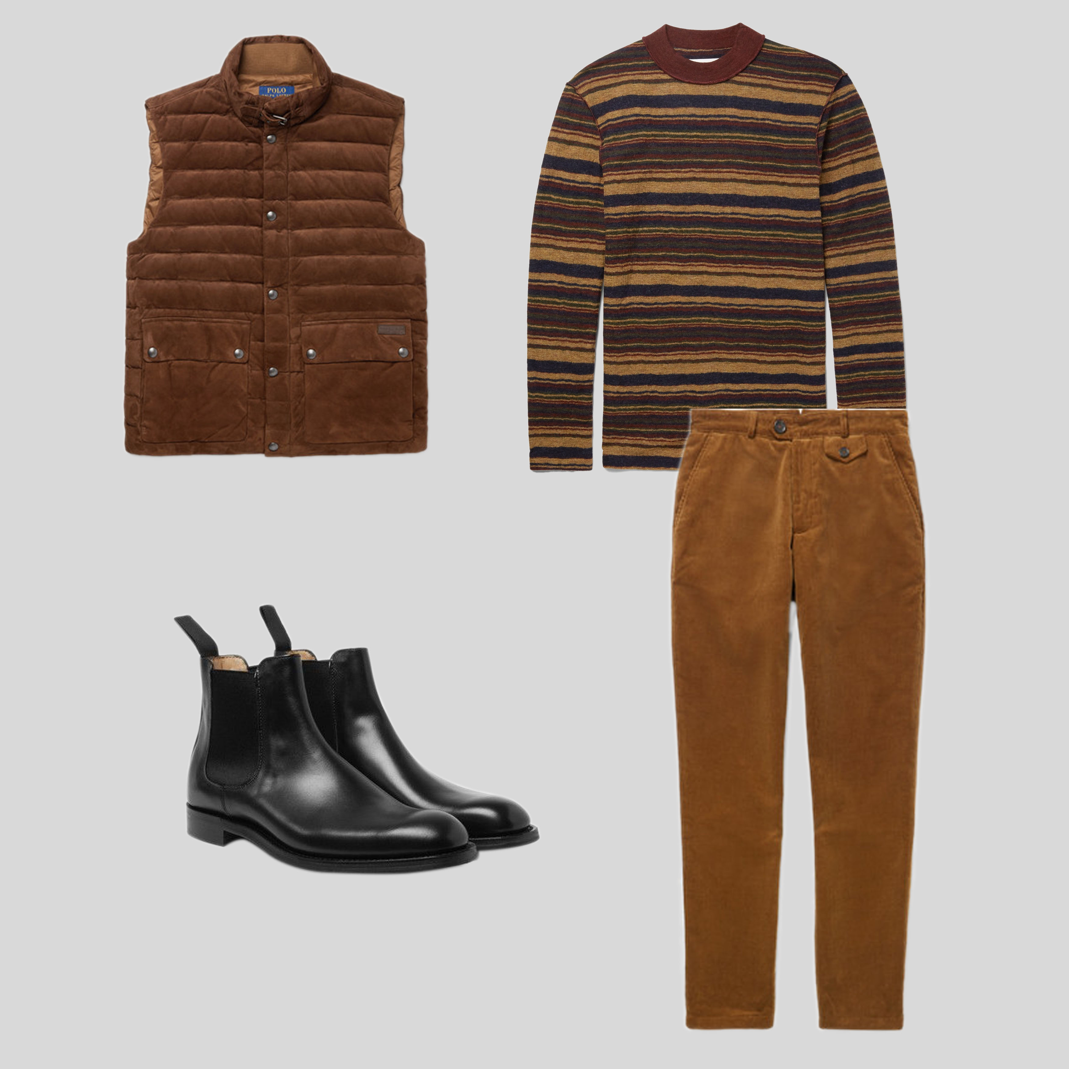 ELLE Man Style Calendar phối chuẩn với họa tiết kẻ sọc (19 – 2822017) (7)