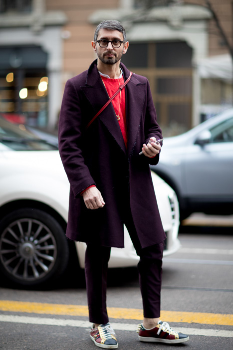 Thời trang đường phố Milan tại tuần lễ Thời trang Thu-Đông 201819 (6)