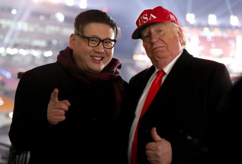 Những người đóng giả Donald Trump và Kim Jong-un