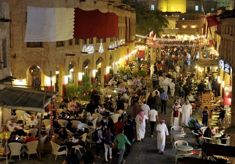 du lịch qatar - Souq Waqif - elle man 2