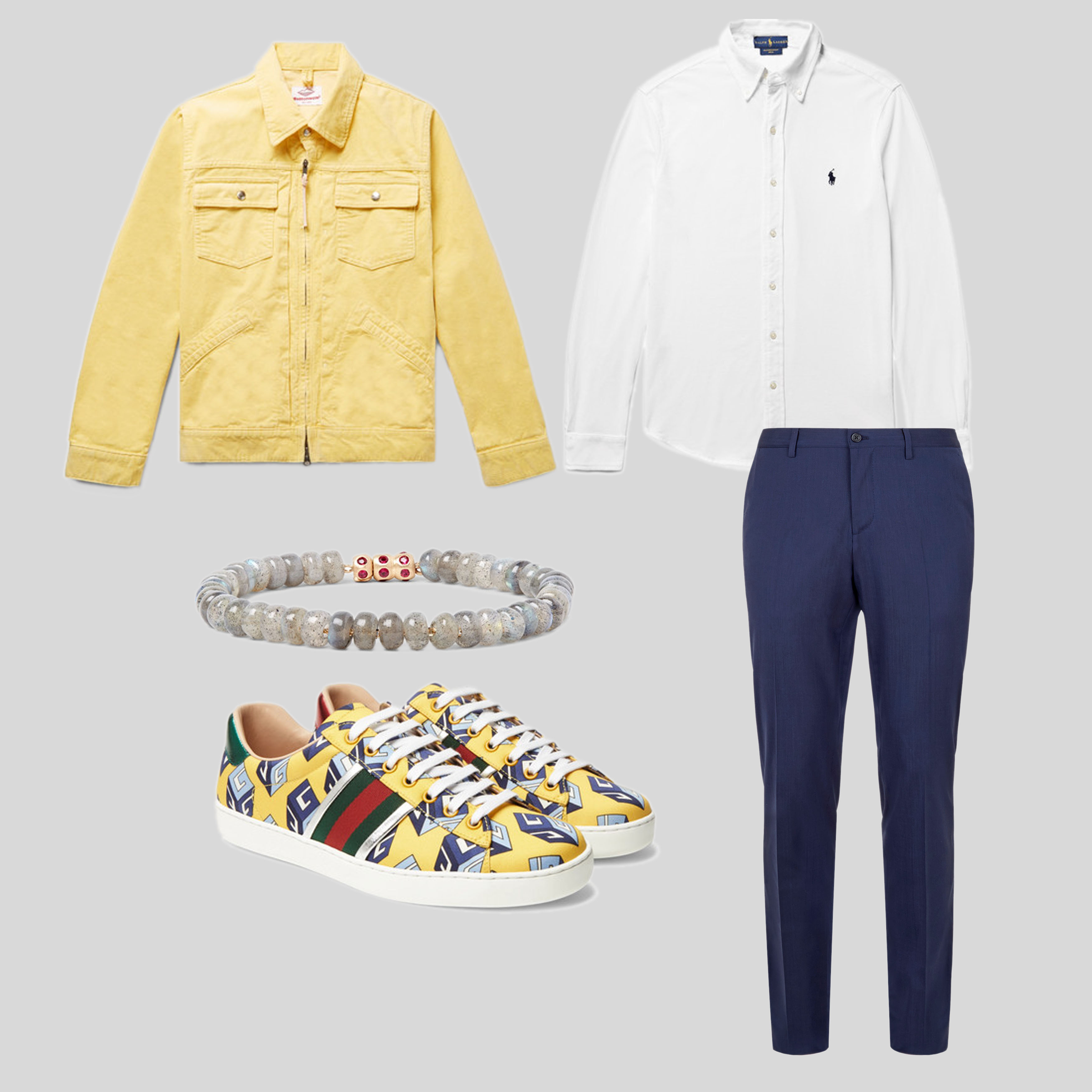 ELLE Man Style Calendar Tạo điểm nhấn với giày thể thao in họa tiết (12 – 1832018) (2)