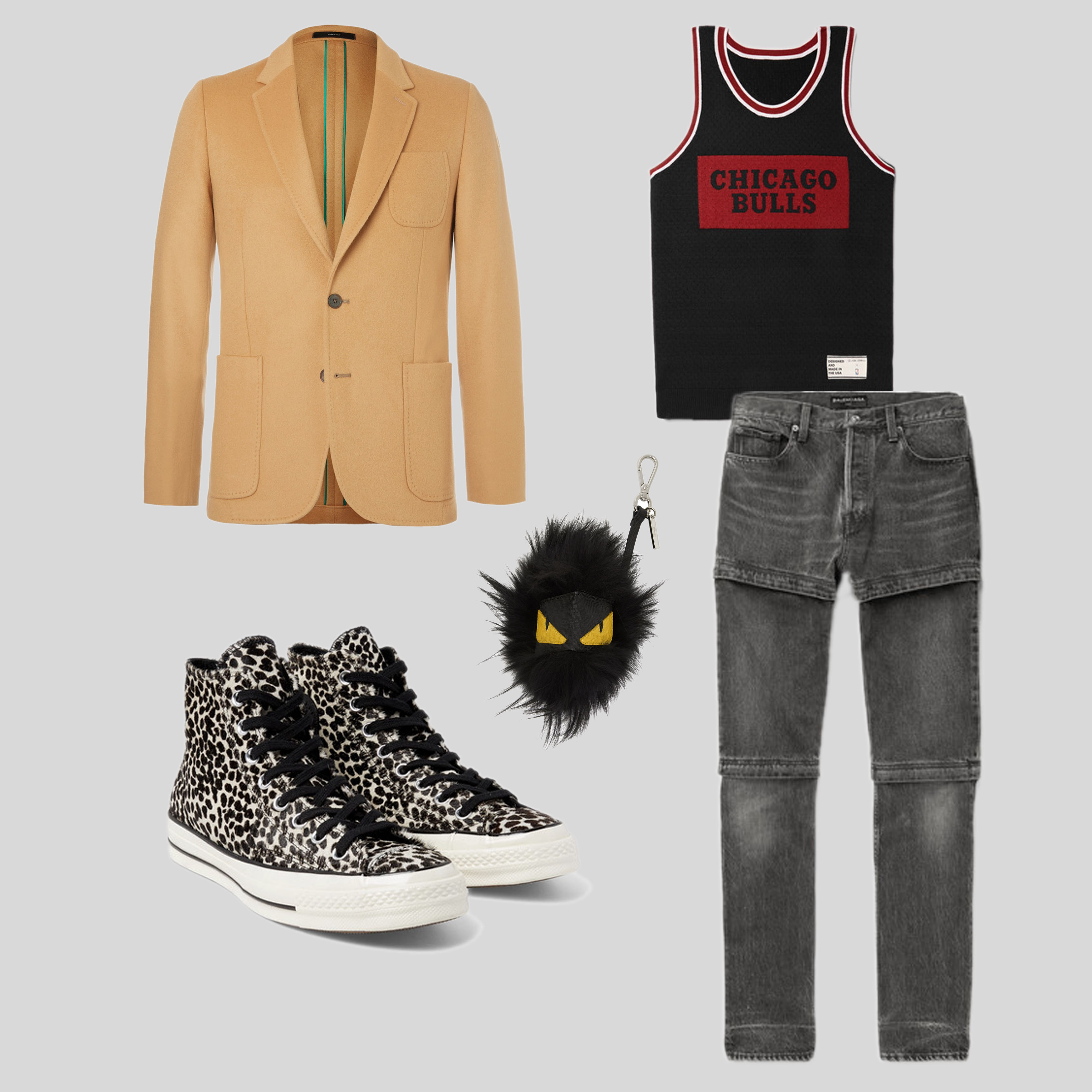 ELLE Man Style Calendar Tạo điểm nhấn với giày thể thao in họa tiết (12 – 1832018) (4)