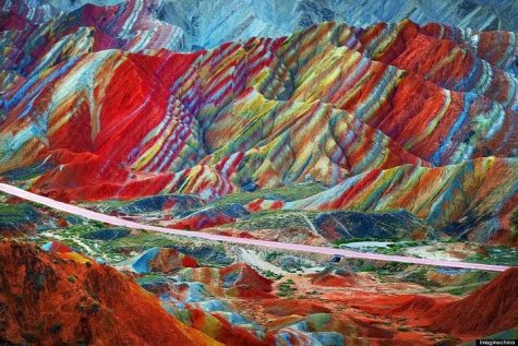 địa điểm du lịch - Zhangye-Danxia-Landform- elle man