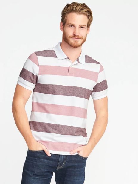 xu hướng thời trang hè 2018 old navy - built-in flex moisture-wicking pro polo - elle man 2