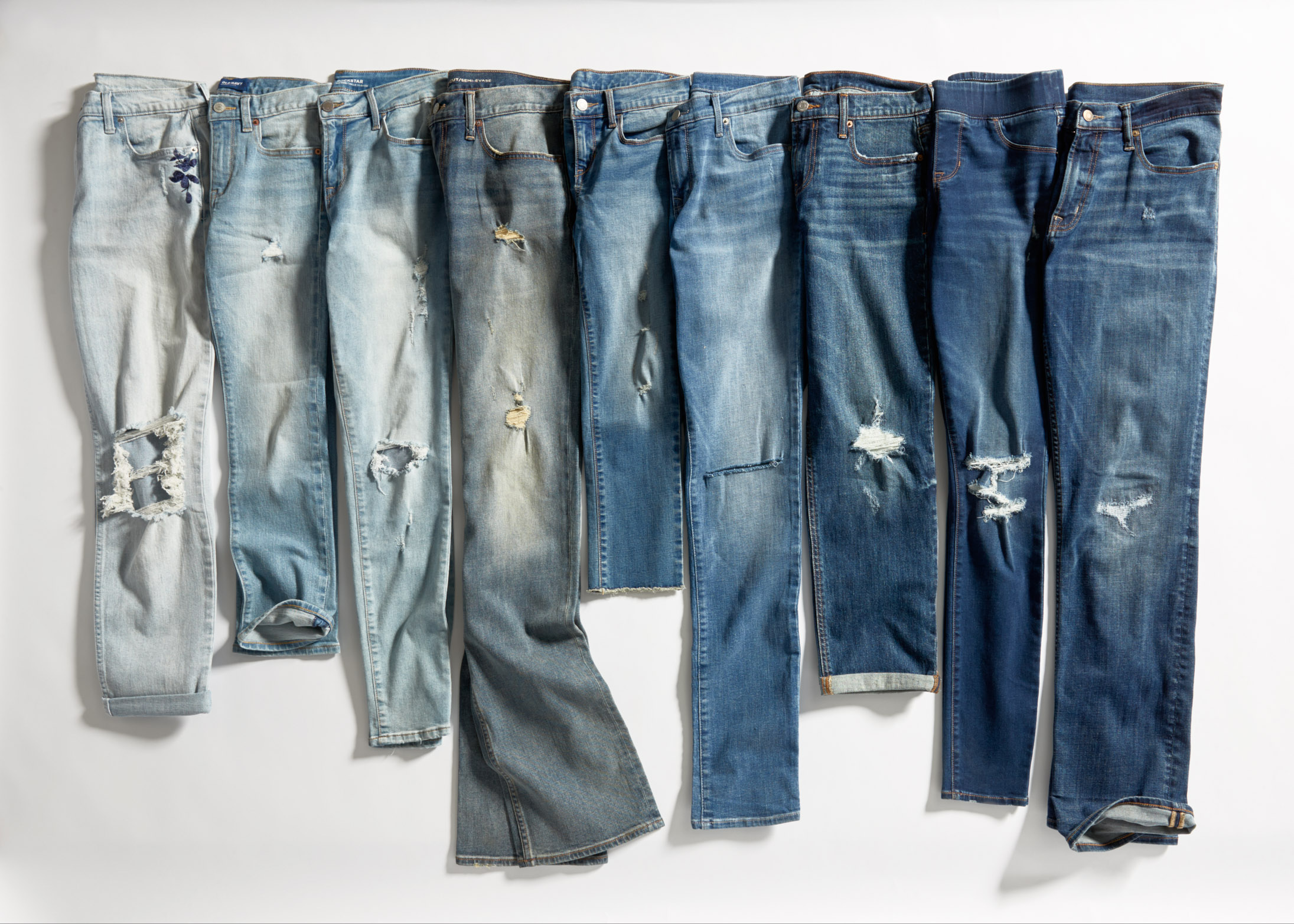 xu hướng thời trang hè 2018 old navy double denim - elle man 3