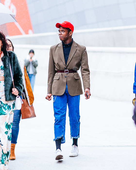 Cá tính thời trang đường phố tại Tuần lễ thời trang Seoul Thu-Đông 2018 (12)