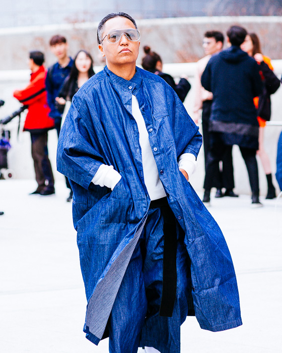 Cá tính thời trang đường phố tại Tuần lễ thời trang Seoul Thu-Đông 2018 (27)