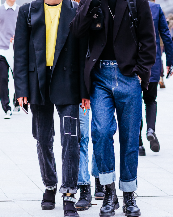 Cá tính thời trang đường phố tại Tuần lễ thời trang Seoul Thu-Đông 2018 (28)