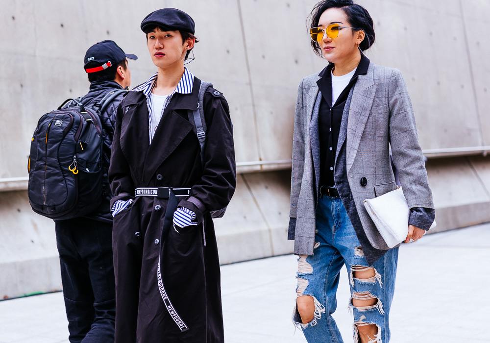Cá tính thời trang đường phố tại Tuần lễ thời trang Seoul Thu-Đông 2018 (37)