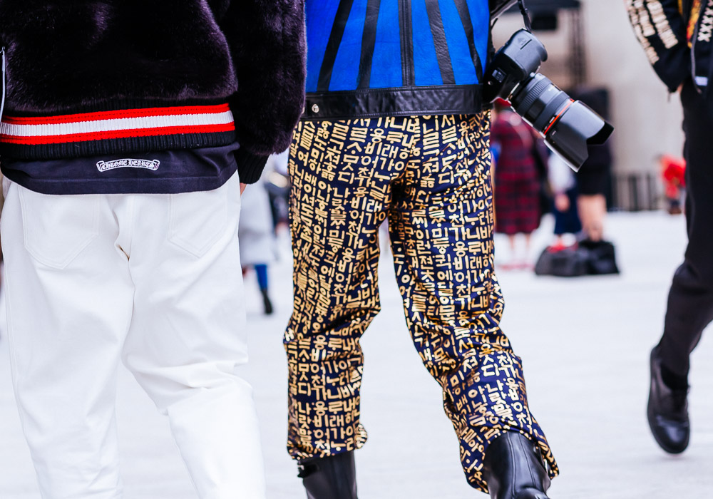 Cá tính thời trang đường phố tại Tuần lễ thời trang Seoul Thu-Đông 2018 (39)