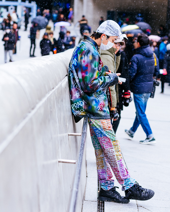 Cá tính thời trang đường phố tại Tuần lễ thời trang Seoul Thu-Đông 2018 (6)