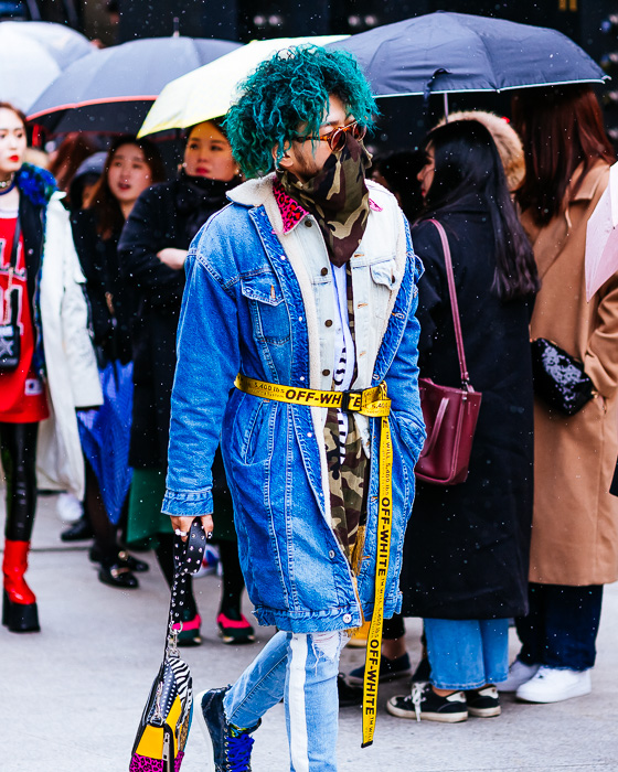 Cá tính thời trang đường phố tại Tuần lễ thời trang Seoul Thu-Đông 2018 (8)
