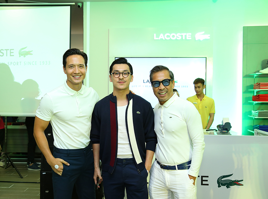 thương hiệu Lacoste - Kim Ly, Thien Minh, Thuan Nguyen - elle man