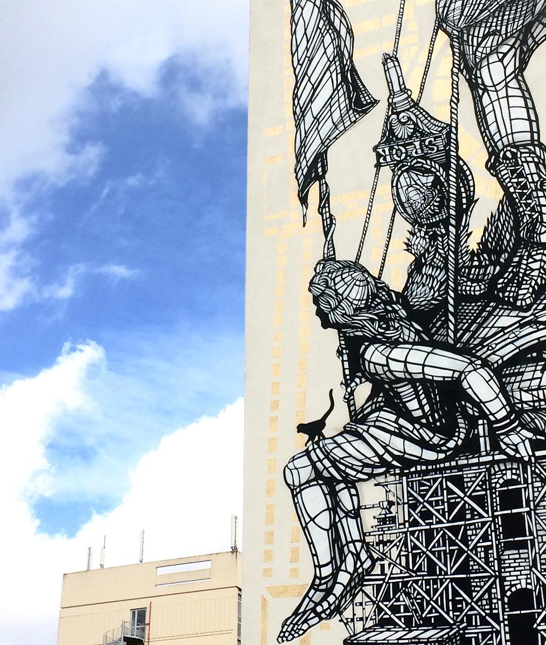 tranh đường phố - elle man 1.2