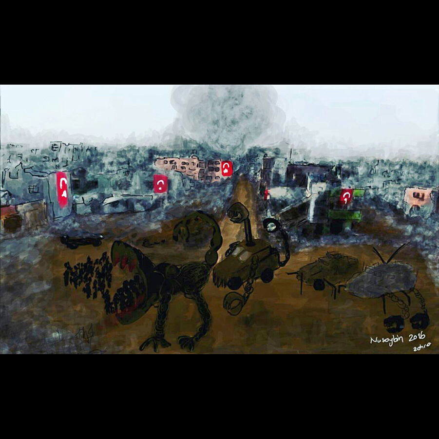 tranh đường phố - elle man 5.1