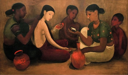 hoạ sĩ nổi tiếng 1a - Bride's Toilet 1937 - elleman