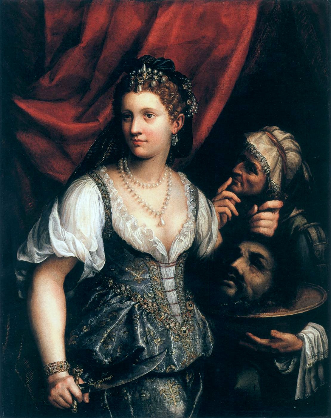 hoạ sĩ nổi tiếng 2 - Judith with the Head of Holofernes 1596 - elleman